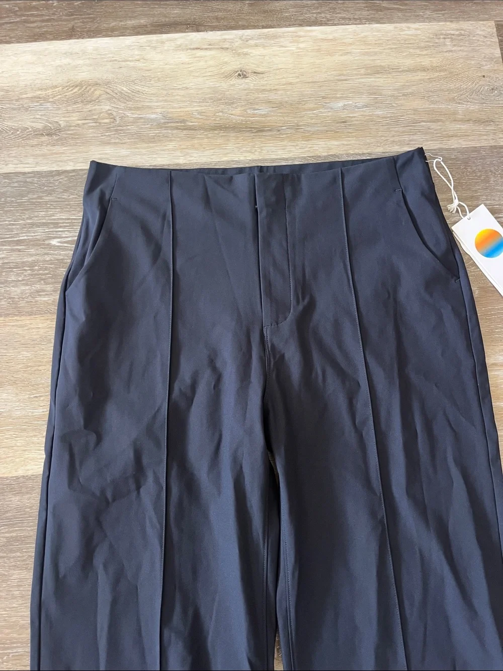 NWT Vuori Women’s Meta Wide Leg Pants Black VW4035 Size L - Picture 2 of 9
